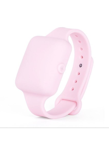 Pembe Tarzı Yeniden Kullanılabilir Silikon Sıvı Taşınabilir Kapsül El Yıkama Bilek Bandı Dağıtıcı El Dezenfektanı Bileziği El Dezenfektanı Bileklik (Yurt Dışından)