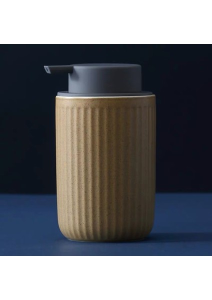 N Tarzı Nordik Seramik El Dezenfektanı Şişesi Yaratıcı Banyo Duş Jeli Şişesi Minimalist Losyon Şişesi Taşınabilir Otel Sabun Dispenseri (Yurt Dışından)