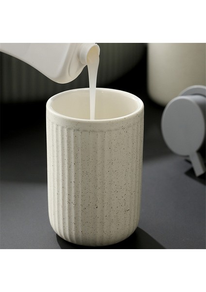 N Tarzı Nordik Seramik El Dezenfektanı Şişesi Yaratıcı Banyo Duş Jeli Şişesi Minimalist Losyon Şişesi Taşınabilir Otel Sabun Dispenseri (Yurt Dışından) indirimleri