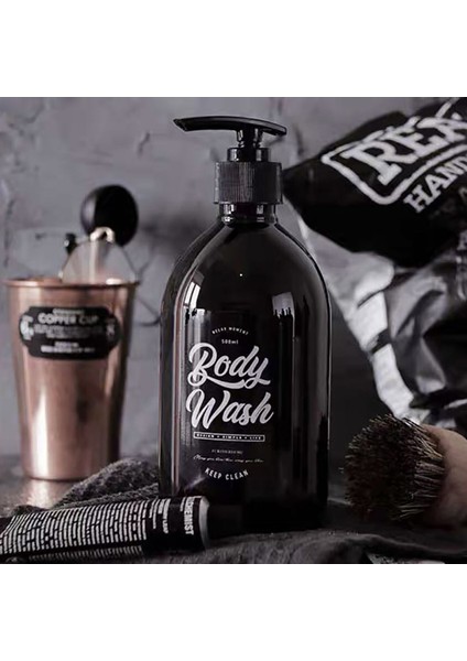 Bir Stil Şampuan Vücut Yıkama Saç Kremi Şampuan Basın Şişesi Banyo Sabun Dağıtıcısı Sıvı Duş Jeli Sabun Dolum Şişesi (Yurt Dışından)