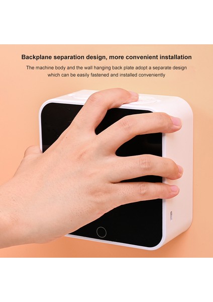 Damla Tarzı Duvar Montajlı Banyo Yıkama Makinesi LED Sabunluk Otomatik Sensör Ir Termometre Non- Sabunluk (Yurt Dışından) modelleri