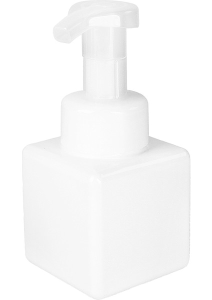 250 Ml-Beyaz Stil 450 ml Boş Doldurulabilir Kare Plastik Köpük Sabun Köpük Pompası Şişe Konteyner Kabarcık Köpük Sıvı Dispenser El Dezenfektanı Şişeleri (Yurt Dışından)