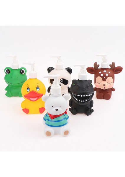 A4 Stili Sevimli Karikatür Hayvan El Sabunu Pompası Losyon El Sabunu Şampuan Duş Jeli Dağıtıcı (Yurt Dışından) modelleri