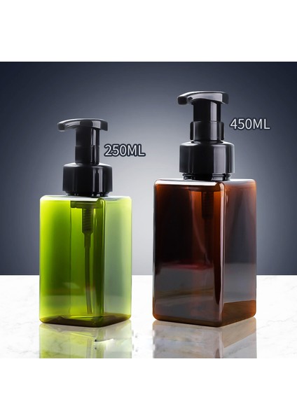 250ML Şeffaf Stil Yeni Tasarım Sabun Pompalı Şişeler Banyo Şampuan Kozmetik Krem Losyon Kapları Basın Boş Şişeler Banyo Aksesuarları (Yurt Dışından) modelleri