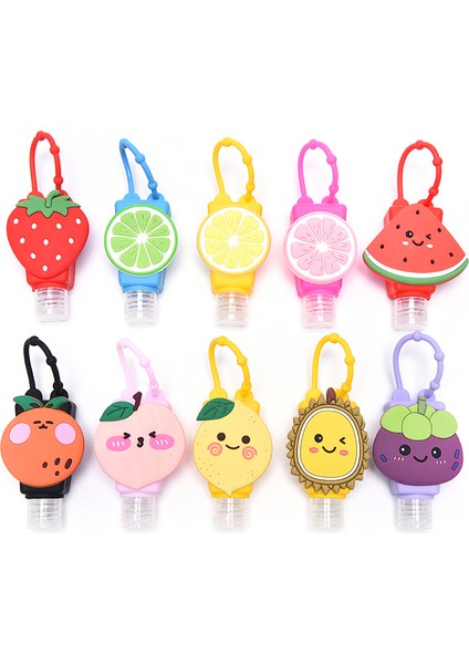 YHG161-D Stili 30 ml Meyve Silikon El Dezenfektanı Seyahat Taşınabilir Güvenli Jel Tutucu Tek Kullanımlık Temizleme Sabunu Dispenser El Jeli Tutucu Çocuklar Için (Yurt Dışından) fiyatları