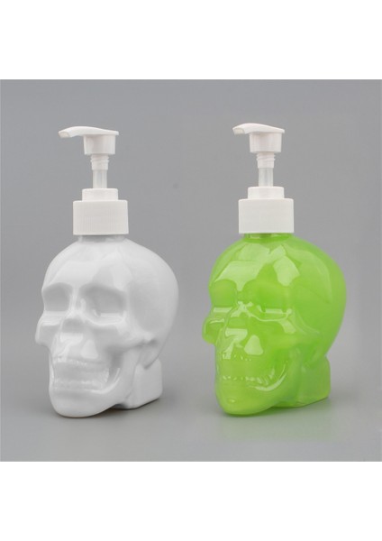 Stili Temizle 350 ml 350ML Yaratıcı Kafatası El Sabunu Şişesi Sıvı Sabun Pompalı Duş Jeli Şampuan Dolum Şişesi Banyo Malzemeleri (Yurt Dışından) fiyatları