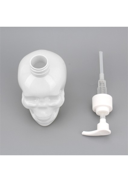 Stili Temizle 350 ml 350ML Yaratıcı Kafatası El Sabunu Şişesi Sıvı Sabun Pompalı Duş Jeli Şampuan Dolum Şişesi Banyo Malzemeleri (Yurt Dışından) modelleri