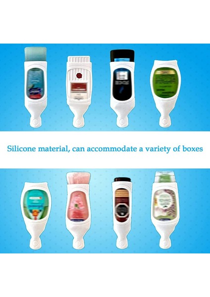 C Stili Duvara Monte Edilebilir Silikon Duş Şampuanı Dispenseri Jel Şişe Organizatör Şampuan Depolama Banyo Sıkma Pompası Yıkama Saç Dispenseri (Yurt Dışından) fırsatları