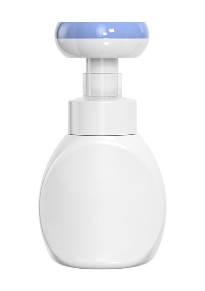 Mavi Stil 300ML Stokta Çiçek Sıvı Sabunluk Damga El Sabunu Pompası Şişe Çiçek Köpükleyici El Sabunu Plastik Banyo Seyahat Saklama Kavanozu (Yurt Dışından)