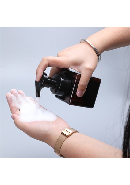 250ML Beyaz Stil Sıvı Sabun Şampuan Vücut Yıkama Için Dolabılabilir Köpüklü Sabun Dispenseri Petg Şişe (Yurt Dışından) fırsatları