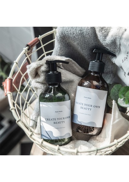 500ML Yeşil Stil Taşınabilir Seyahat Pompalı Sabunluk Banyo Lavabo Duş Jeli Şampuan Losyon Sıvı El Sabunu Pompalı Şişe Konteyner (Yurt Dışından) indirimleri