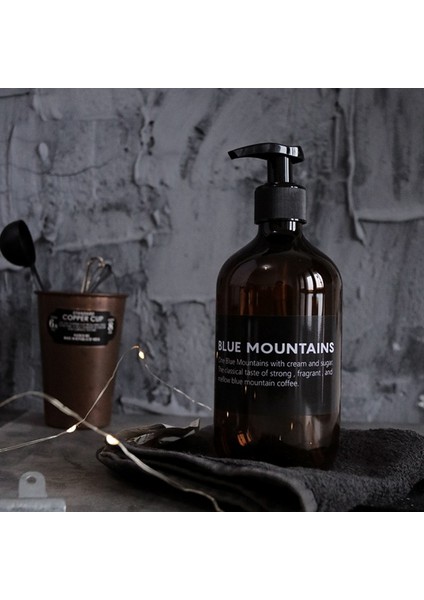 71A Stili 300ML ml Banyo Sabunluk Şişe Şampuan Vücut Yıkama Saç Kremi Plastik Basın Pompası Saklama Şişesi Ev Alt Şişeler (Yurt Dışından) modelleri