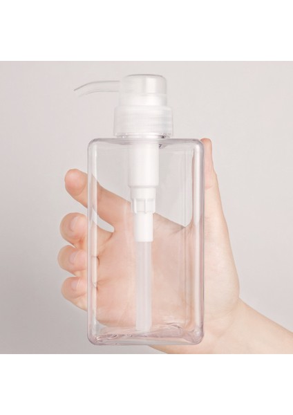 Beyaz Stil 280ML Yolculuk Şişeleri Sıvı Sabun Dağıtıcı Şişe Çeşitli Kapasiteler Boş Basın Türü Şampuan Vücut Yıkama Losyon Şişesi Banyo (Yurt Dışından) modelleri