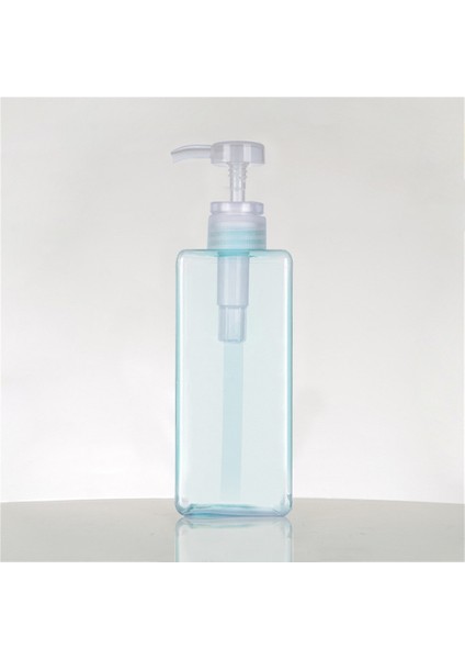 Mavi Stil 280ML Yolculuk Şişeleri Sıvı Sabun Dağıtıcı Şişe Çeşitli Kapasiteler Boş Basın Türü Şampuan Vücut Yıkama Losyon Şişesi Banyo (Yurt Dışından)