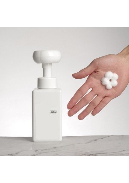 1PC-450ML Stili 4 Adet Doldurulabilir 500 ml Boş Losyon Pompalı Şişe Jel Sabun Dağıtıcısı Şampuan Basın Dağıtıcı Banyo Depolama Şişesi (Yurt Dışından)