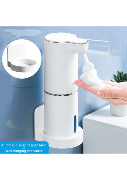 Sabunluk2 Tarzı 300ML Otomatik Sabunluk Banyo Dokunmadan Yıkama El Köpük Sabunluk USB Şarj Akıllı Köpük Abs Makine (Yurt Dışından) fırsatları