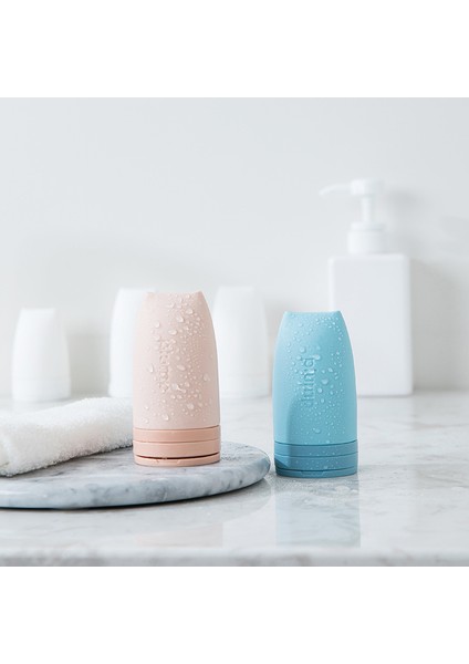 Küçük Yeşil Stil Seyahat Kozmetik Şişe Silikon Şişe Seyahat Taşınabilir Cilt Bakımı Şişesi Çevre Dostu Geri Dönüşümlü Doldurulabilir Şişe ml (Yurt Dışından) fiyatları