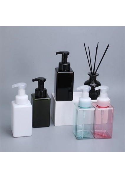 250ML Mavi Stil Sıvı Sabun Şampuan Vücut Yıkama Için Dolabılabilir Köpüklü Sabun Dispenseri Petg Şişe (Yurt Dışından) indirimleri