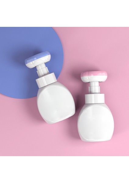 Pembe Tarzı 300ML Çiçek Dağıtıcı Sıvı Sabun Çiçek Köpüğü El Sabunu Şişe Pompası Çiçek Başlı Buborik Çocuk Plastik Basma Tipi Kafa Şişeleme (Yurt Dışından) modelleri
