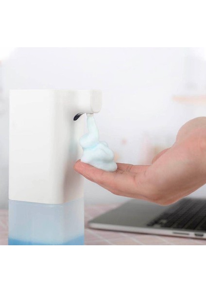 USB Beyaz Stil Banyo Aksesuarları Mutfak Için Duvara Monte Edilebilir 400ML Köpük Otomatik Sabunluk USB Şarjlı Sıvı Sabun Şişesi (Yurt Dışından) fiyatları