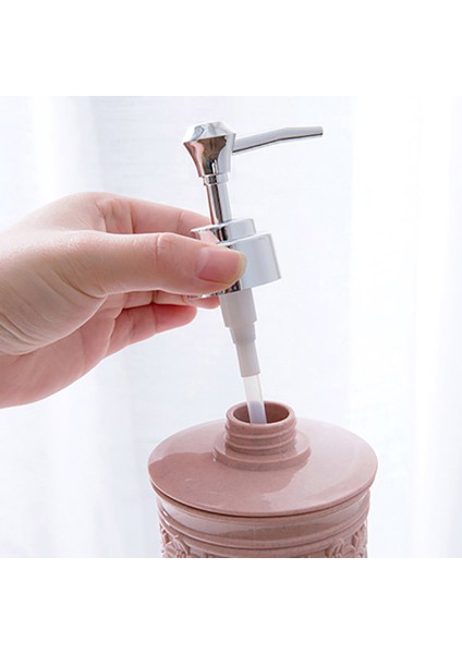 Yeşil 1 Stil 400ML Sıvı Sabun Dağıtıcıları Losyon Şampuan Oymalı Çiçek Pompalı Şişeler El Sabunu Kapları Mutfak ve Banyo Malzemeleri Için (Yurt Dışından) indirimleri