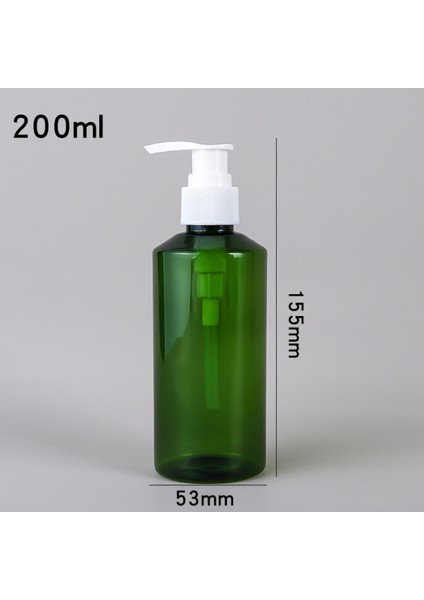 F Stili Yeşil Sabunluk Şişeler Taşınabilir El Dezenfektanı Şampuan Losyon Saklama Kabı Banyo Alt Şişe (Yurt Dışından)