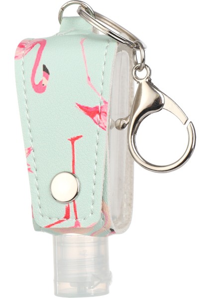 No.3 Tarzı 30ML Seyahat Taşınabilir Kapaklı Şişe Doldurulabilir El Dezenfektanı Parfüm Konteynerleri Yeniden Kullanılabilir Boş Şişe Anahtarlık Kanca Ile (Yurt Dışından)