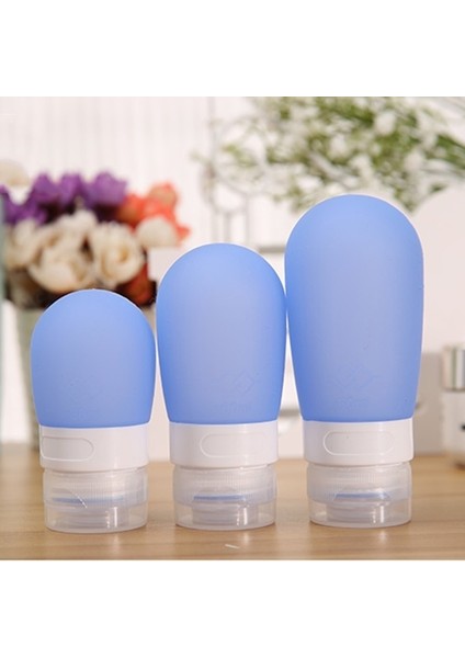 Yeşil Stil 60ML 80ML Boş Silikon Seyahat Paketleme Sıkma Şişesi Losyon Şampuan Banyo Kapları Taşınabilir Şişe Sabun Dağıtıcıları (Yurt Dışından) fiyatları