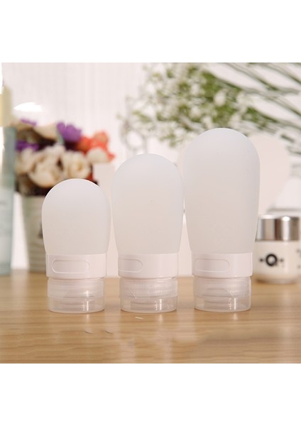 Yeşil Stil 60ML 80ML Boş Silikon Seyahat Paketleme Sıkma Şişesi Losyon Şampuan Banyo Kapları Taşınabilir Şişe Sabun Dağıtıcıları (Yurt Dışından) modelleri