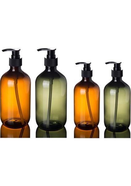 Kahverengi 500ML Tarzı Banyo Taşınabilir Sabunluk Losyon Şampuan Duş Jeli Tutucu Sabun Dispenseri Boş Banyo Pompası Şişesi (Yurt Dışından) modelleri