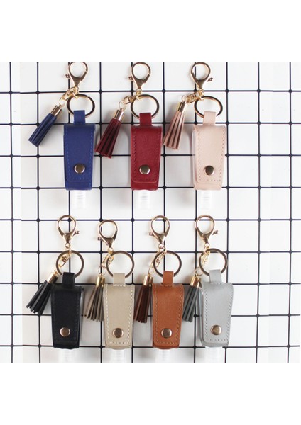 Siyah Stil 30ML 30ML Mini Eller Taşınabilir Hidroalkolik Jel Şişesi Hidroalkolik Jel Anahtarlık El Dezenfektan Kılıfı Deri Kılıf Anahtarlık (Yurt Dışından) modelleri