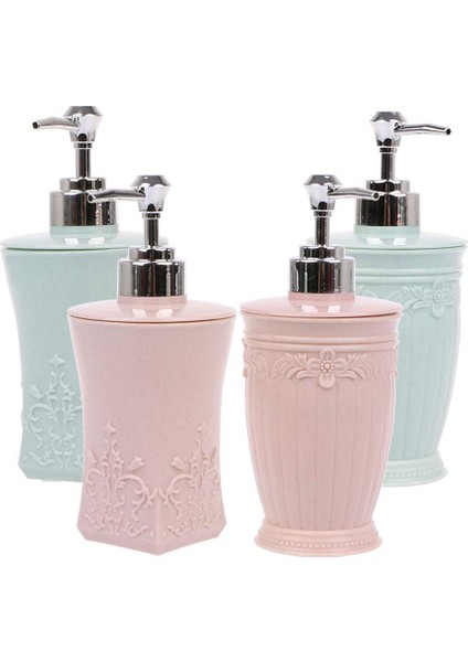 Etiket Seti1 Stili 400ML Sıvı Sabun Dağıtıcıları Losyon Şampuan Oymalı Çiçek Pompalı Şişeler El Sabunu Kapları Mutfak ve Banyo Malzemeleri Için (Yurt Dışından) fiyatları