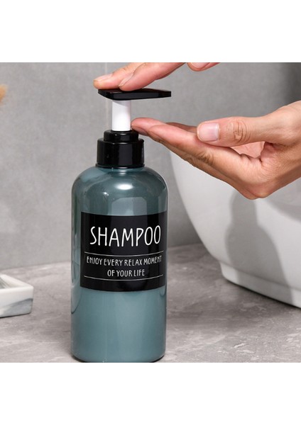 Çikolata Tarzı Banyo Losyonu Dolumsuz Şişe Şampuan Duş Jeli 300ML Büyük Kapasiteli Plastik Şişe Ev Saklama Şişesi (Yurt Dışından) fırsatları
