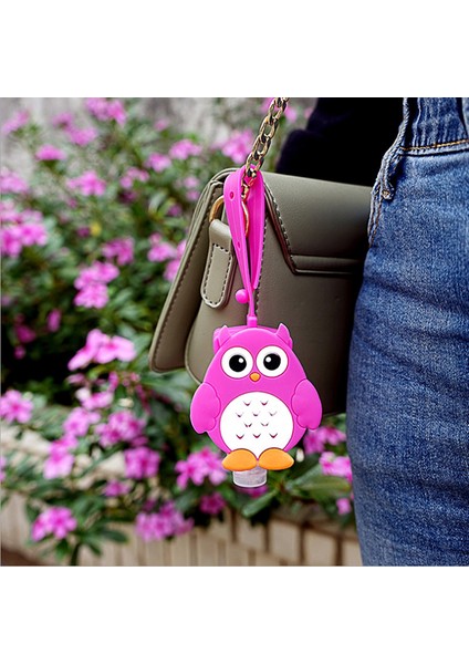 B Tarzı 1 Pc Taşınabilir Karikatür Silikon Mini El Dezenfektan Tutacağı Seyahat Güvenli Jel Boş Şişe Askılı Sıvı Sabun Dağıtıcı Konteynerler (Yurt Dışından) fiyatları