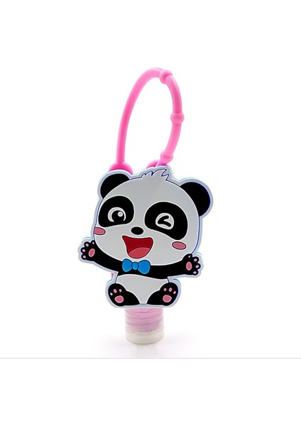 B Tarzı 1 Pc Taşınabilir Karikatür Silikon Mini El Dezenfektan Tutacağı Seyahat Güvenli Jel Boş Şişe Askılı Sıvı Sabun Dağıtıcı Konteynerler (Yurt Dışından) fırsatları