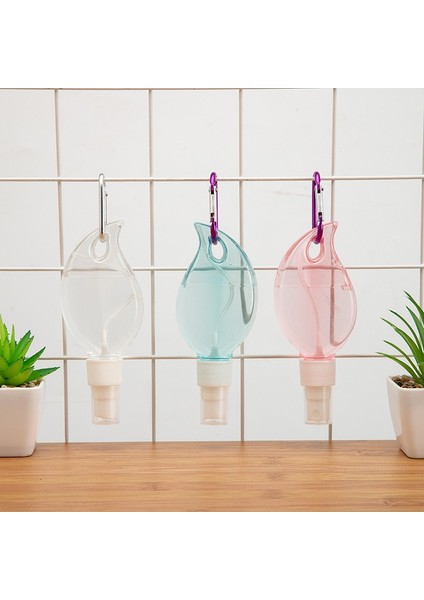 Mavi Stil Yeniden Kullanılabilir Taşınabilir Mze Yaprak Alkol Püskürtmeli El Dezenfektanı Seyahat Küçük Boy Tutucu Kanca Anahtarlık Tutucusu (Yurt Dışından) modelleri