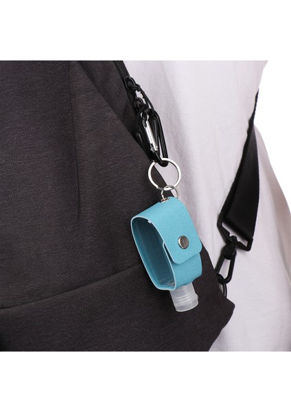 Şakayık Stili 30ML El Dezenfektanı Şişesi Taşınabilir Anahtarlık Tutucu Seyahat Yeniden Kullanılabilir Şişe El Yıkama Jeli Alt Şişe Anahtarlık Taşıyıcı (Yurt Dışından) fırsatları