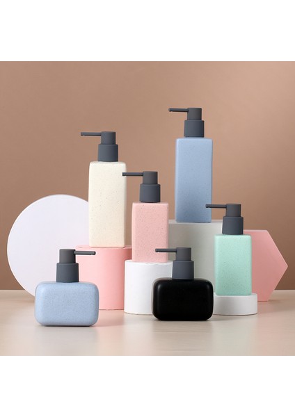 Çikolata Tarzı Diğer Yeni Gelen Banyo Aksesuarları Seti Seramik El Dezenfektanı Tutucu Şişeler Sıvı Sabunluk Şişeleri Oteller Için (Yurt Dışından) modelleri