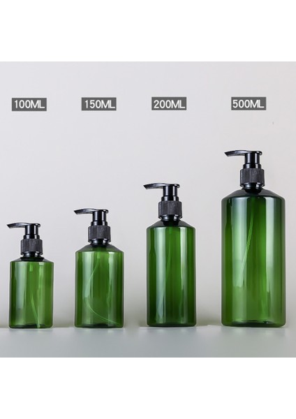 B Tarzı Yeşil Sabunluk Şişeler Taşınabilir El Dezenfektanı Şampuan Losyon Saklama Kabı Banyo Alt Şişe (Yurt Dışından) fırsatları