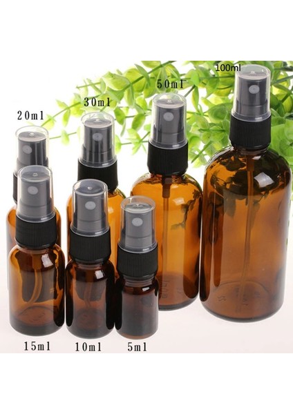 30ML Tarzı ml Mini Taşınabilir Püskürtme Şişesi Boş Amber Cam Şişeler Esansiyel Yağ Sprey Konteyner Kılıf Dolum Seyahat Şişesi (Yurt Dışından) fiyatları