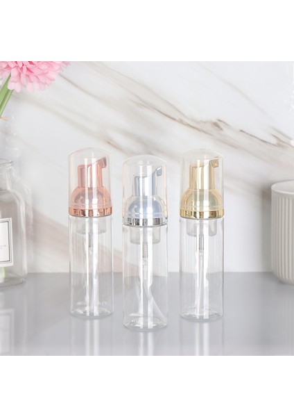 Altın 30ML Tarzı Köpük Pompalı Boş Yüz Kirpik Kozmetik Şişesi Temizleyici Sabun Dağıtıcısı Köpük Şişesi Gül (Yurt Dışından) fiyatları