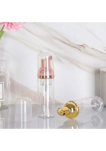 Altın 30ML Tarzı Köpük Pompalı Boş Yüz Kirpik Kozmetik Şişesi Temizleyici Sabun Dağıtıcısı Köpük Şişesi Gül (Yurt Dışından) modelleri