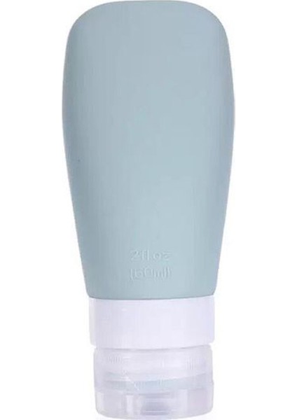 Gri Yeşil Stil 38ML Silikon Seyahat Şişesi ml Boş Sıkma Seyahat Kapları Sızdırmaz Doldurulabilir Şampuan Sprey Kondisyoner Losyon Için (Yurt Dışından)