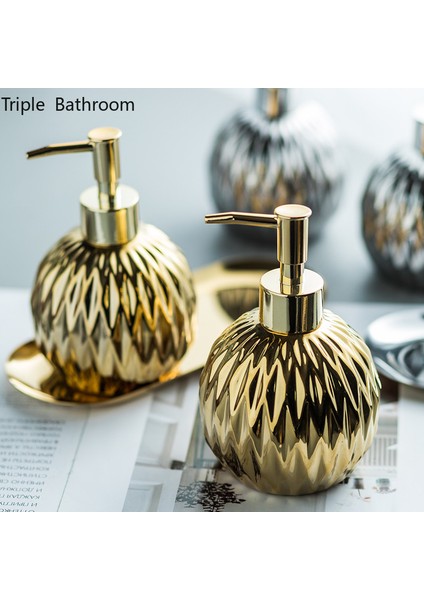 E Stili 400ML Yeni Stil Seramik Taşınabilir Sabunluk Şampuan Şişesi El Dezenfektanı Kavanoz Ev Otel Banyo Malzemeleri Losyon Şişesi (Yurt Dışından) fiyatları