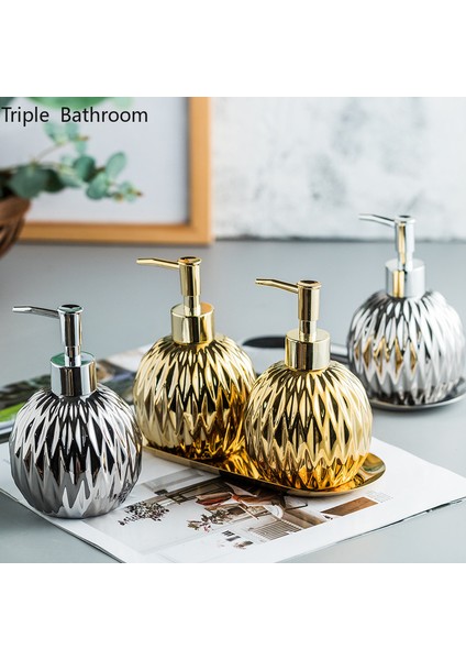 E Stili 400ML Yeni Stil Seramik Taşınabilir Sabunluk Şampuan Şişesi El Dezenfektanı Kavanoz Ev Otel Banyo Malzemeleri Losyon Şişesi (Yurt Dışından) modelleri