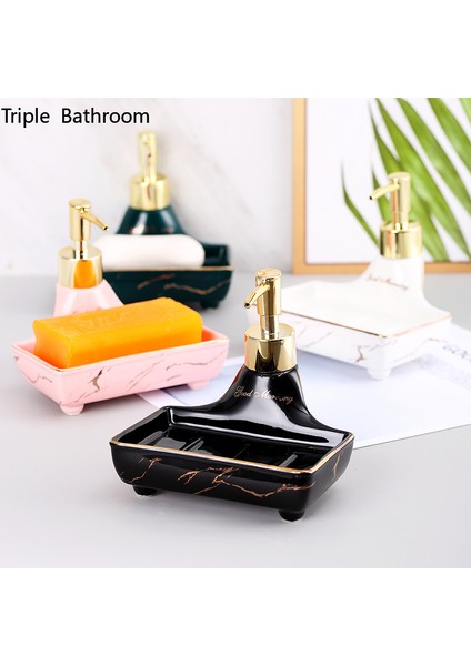 B1 Stili Nordik Sıvı Sabunluk Seramik Çok Fonksiyonlu Sabunluk El Dezenfektanı Tutucu Bileklikli El Dağıtıcısı Banyo Aksesuarları - (Yurt Dışından) fırsatları