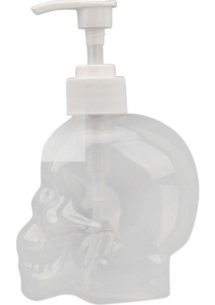 Beyaz Stil Banyo Şampuan Duş Jeli Şişeleri Için Plastik Kafatası Heykeli El Sabunu Şişesi Kolay ve Güzel Sıvı Sabun Dağıtıcısı (Yurt Dışından) fiyatları