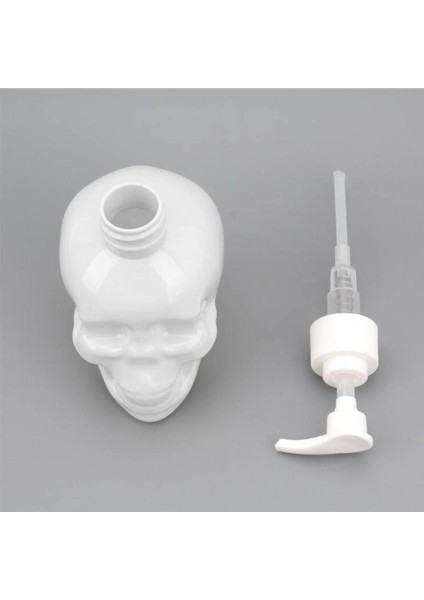 Beyaz Stil Banyo Şampuan Duş Jeli Şişeleri Için Plastik Kafatası Heykeli El Sabunu Şişesi Kolay ve Güzel Sıvı Sabun Dağıtıcısı (Yurt Dışından) fırsatları