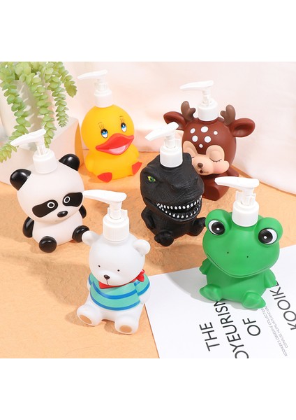 A5 Stili Sevimli Karikatür Hayvan El Sabunu Pompası Losyon El Sabunu Şampuan Duş Jeli Dağıtıcı (Yurt Dışından) fırsatları