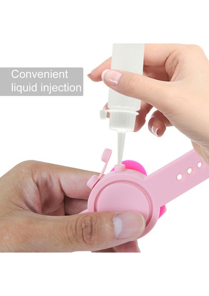 Gri Gökkuşağı 1 Adet Tarzı 20ML Sıvı Sabun El Bileziği El Yıkama Silikon Alkol Dağıtım Bileklik Banyo Yetişkin Çocuk Sıvı Sabun Dispenser (Yurt Dışından) fırsatları